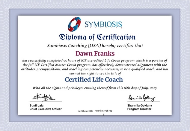 certified life coach